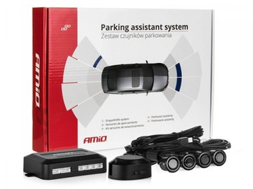 CZUJNIKI PARKOWANIA COFANIA 18mm BUZZER BRZĘCZYK CZARNE 4szt