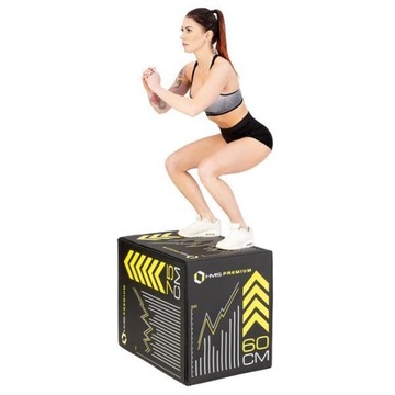 Коробка для тренировок HMS JUMP BOX FITNESS GYM, НЕСКОЛЬЗЯЩАЯ