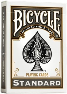 Игральные карты Bicycle Standard Rider Back Black (версия для США)