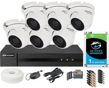 Zestaw monitoringu 4Mpx, , HDD 1TB - Hikvision