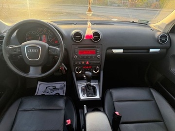 Audi A3 8P Hatchback 3d 2.0 TFSI 200KM 2008 Audi A3 Sportback AUDI A 3 8P Automat 200ps Panoramadachszyberdach Alu 2.0, zdjęcie 7