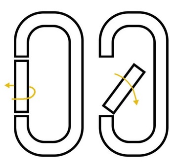 АЛЮМИНИЕВЫЙ КАРАБИН АВТОМАТИЧЕСКИЙ 1131