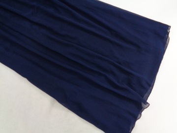 38-40 BOOHOO SUKIENKA MAXI NAVY w55