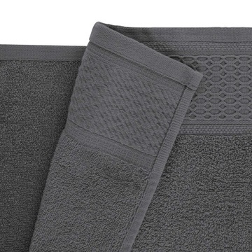 Ręcznik bawełniany 70x140 c. popiel CHŁONNY Kąpiel