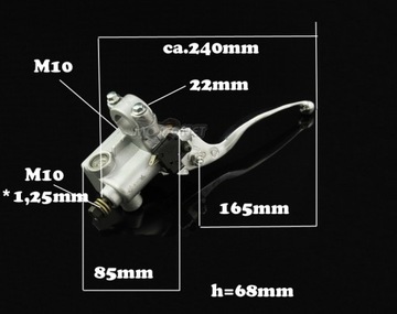 Главный тормозной цилиндр CHOPPER KING MOOSE JOLLY 4T