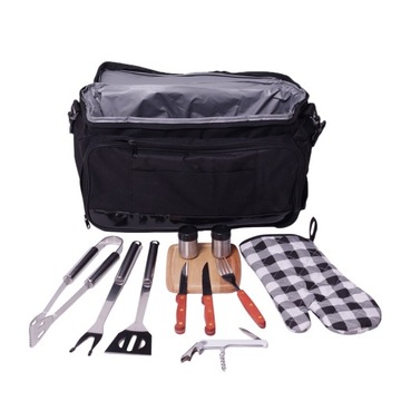 ТЕРМОСУМКА ДЛЯ ПИКНИКА + НАБОР ДЛЯ ГРИЛЯ