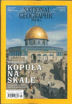 National Geographic 9/2023 JEROZOLIMA KOPUŁA NA SKALE