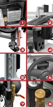 METCOR BS128b HDR BS128b HDR 230V ОРИГИНАЛЬНЫЙ ЛЕНТОЧНО-РЕЗНЫЙ СТАНОК ДЛЯ ПРОФИЛЕЙ МЕТАЛЛИЧЕСКИХ ТРУБ