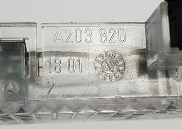 LAMPA OSVĚTLENÍ INTERIÉR MERCEDES GL X164