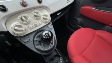 Fiat 500 II Hatchback 3d 1.2 69KM 2009 Fiat 500 Benzyna Zarejestrowany Ubezpieczony, zdjęcie 18