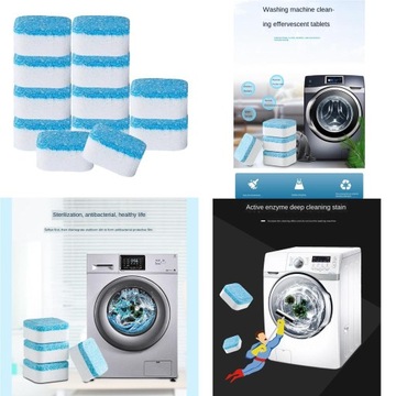 24 . Tabletka musująca do zwykłej w pralce