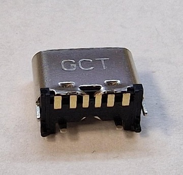 Gniazdo Złącze Pionowe USB-C USB C USB007