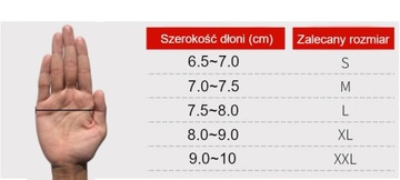 Rękawiczki rowerowe MTB kolarstwo oddychające wygodne ROCKBROS S196BK 2XL