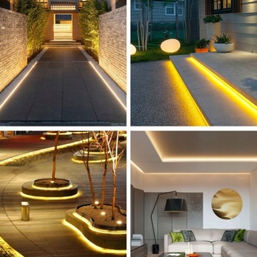 Лента COB 480 Светодиод/м 9Вт ТЕПЛЫЙ БЕЛЫЙ 3000К 12В IP67