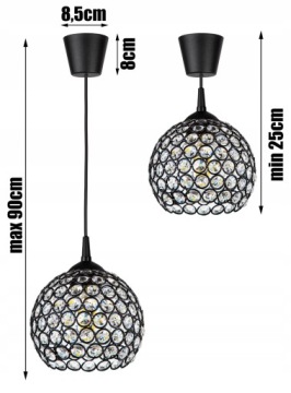 СТЕКЛЯННЫЙ ПОТОЛОЧНЫЙ ПОДВЕСНОЙ СВЕТИЛЬНИК, СВЕТОДИОДНАЯ ШАРОВАЯ ЛЮСТРА