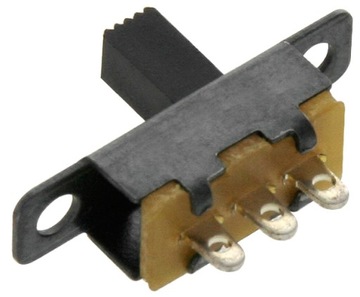 Przełącznik suwakowy MIKRO 2poz 3pin 10szt (3337)
