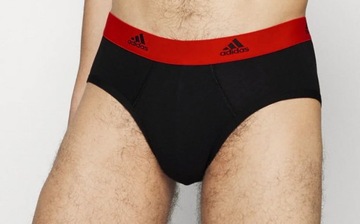 ADIDAS MAJTKI BAWEŁNIANE SLIPY MĘSKIE ZESTAW 6PAK - M