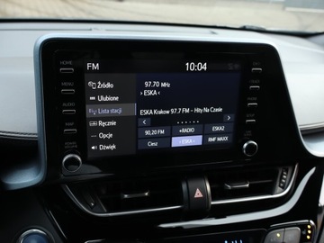 Toyota C-HR I Crossover Facelifting 1.8 Hybrid 122KM 2021 Toyota C-HR 1.8 Hybrid, Salon Polska, zdjęcie 11