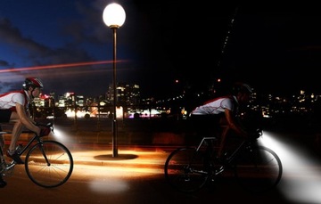 ВЕЛОСИПЕДНАЯ ЛАМПА ПЕРЕДНИЙ ЗАДНИЙ ФОНАР СУМЕРКИ СИГНАЛ