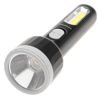 LATARKA AKUMULATOROWA 2W COB 3W LED 1200mAh ŁADOWANA USB TIROSS TS1856