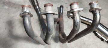 SUZUKI GSXF 600 750 TŁUMIKI JAMA WYDECHY KOLEKTOR WYDECHOWY KOLEKTORY