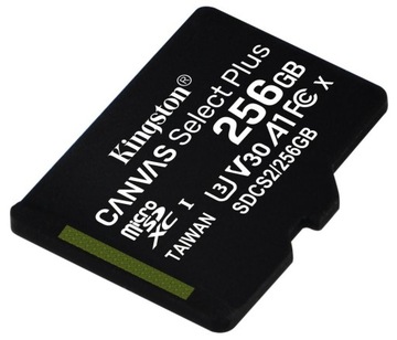 Karta Pamięci KINGSTON Canvas microSDXC 256GB