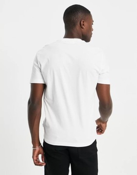 CALVIN KLEIN T-SHIRT MĘSKI BIALY LOGO M 1RSC