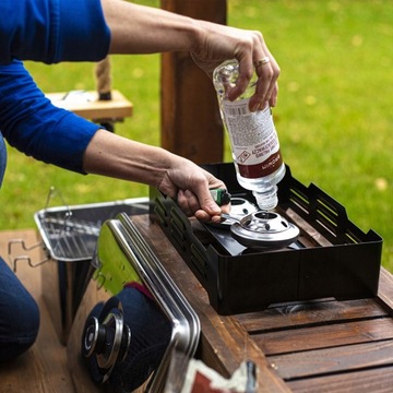 БАЛКОННАЯ КОПИЛЬНИЦА BROWIN ДЛЯ СЕМЕЙНОЙ ТЕРРАСЫ с РЫБНЫМ ТЕРМОМЕТРОМ для ВЕТЧИНЫ