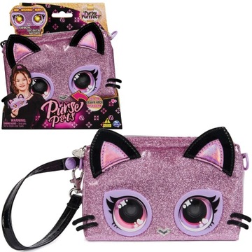 PURSE PETS PURDY PURRFECT TOREBKA Z TĘCZOWYMI OCZAMI ŚWIATŁO