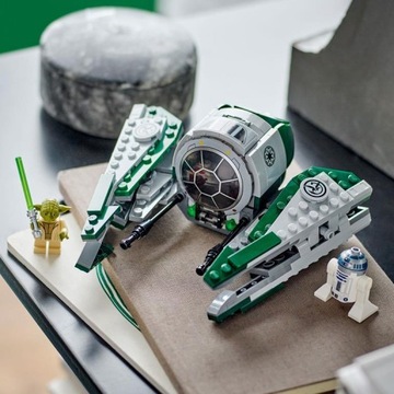 LEGO STAR WARS 75360 Джедай Звездный истребитель Йода Фигурка дроида R2-D2 НОВАЯ