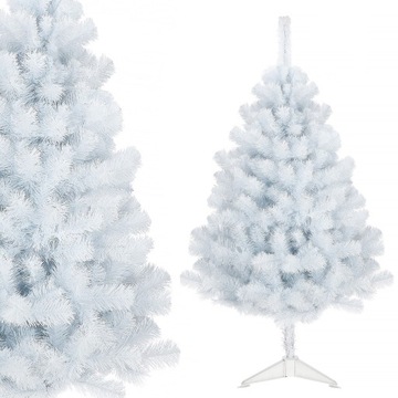 ИСКУССТВЕННАЯ РОЖДЕСТВЕНСКАЯ ЕЛЬ, БЕЛАЯ, 150 см, ЕЛЬ ПРЕМИУМ, ТОЛСТАЯ