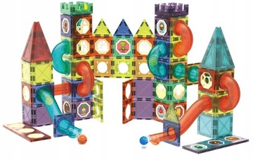 МАГНИТНЫЕ БЛОКИ, СВЕТЯЩАЯСЯ ШАРОВАЯ ДОРОЖКА 202 EL XXL