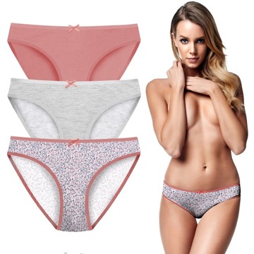 HENDERSON LADIES figi damskie BIKINI majtki 3-PAK rozmiar M
