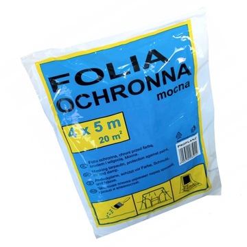 PLANDEKA MALARSKA OCHRONNA ERG-BET 4x5 MOCNA