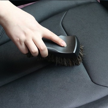 ЩЕТКА ДЛЯ КОЖАНОЙ ОБИВКИ САЛОНА АВТОМОБИЛЯ, МЯГКИЕ ДЕТАЛИ