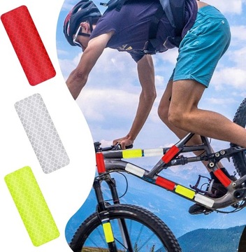 90X СВЕТЯЩАЯСЯ ЛЕНТА, Светоотражающие наклейки, ВЕЛОСИПЕД, НОЧНОЙ ПОДАРОК ​​ДЛЯ РЕБЕНКА