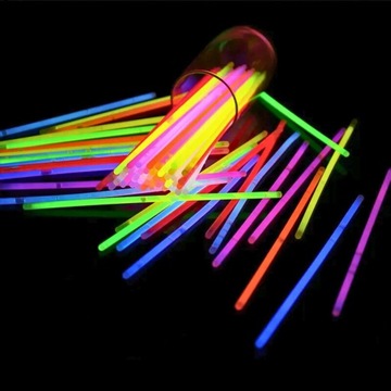 СВЕТЯЩИЕСЯ ФЛУОРЕСЦЕНТНЫЕ БРАСЛЕТЫ, СВЕТЯЩИЕСЯ ПАЛОЧКИ, СВЕТЯЩИЕСЯ ПАЛОЧКИ 50 ШТ.