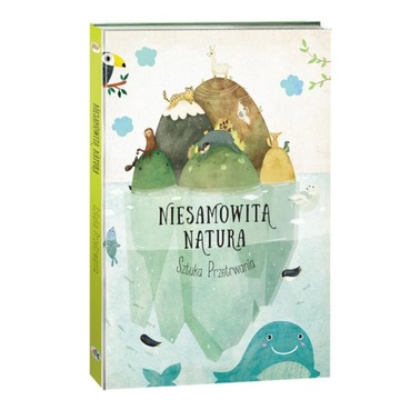 Książeczka edukacyjna dla dzieci zwierzęta natura