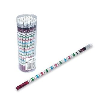 Penword Ołówek z gumką i tabliczką mnożenia a50