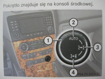 MERCEDES W164 ML 2005-2008 инструкция по эксплуатации PL