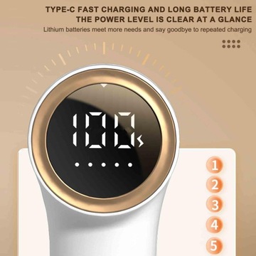 Интеллектуальная бритва для одежды с дисплеем