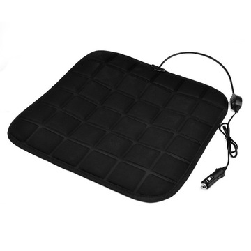 Elektryczna poduszka grzewcza do samochodu zimowa poduszka rozgrzewająca 12V 45x45cm oddychająca nowość