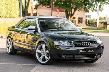 Audi A4 B6 Cabrio 1.8 T 163KM 2003 Audi A4 Cabrio 1.8T 163KM 19 Skora Navi ALu Pdc Full Serwis ASO Po Serwisi, zdjęcie 1