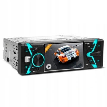 Автомобильный радиоприемник 1 DIN РАДИО FM MP3 MP4 MP5 AUX USB ЖК-ДИСПЛЕЙ BT