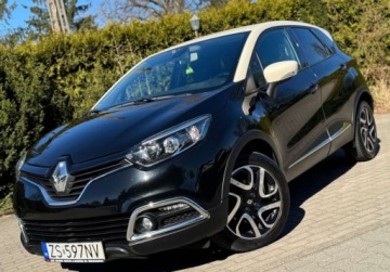 Renault Captur I Crossover 1.5 dCi 90KM 2014 Renault Captur Automat Alu17 Klimatronik Key Less Navi Super Stan PL 1.5, zdjęcie 1