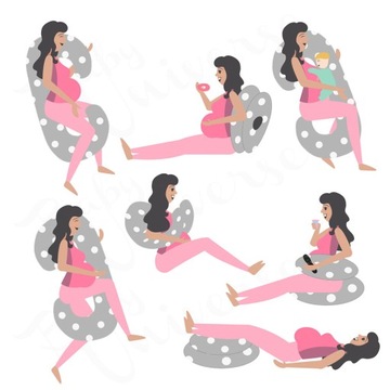 Подушка для беременных ТИП C LARGE XL