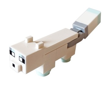Lego figurka Minecraft minefox03 biały lis N