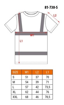 Neo футболка отражает предупреждение желто-черное предупреждение футболка 81-730-m