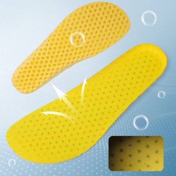 WKŁADKI DO BUTÓW AMORTYZUJĄCE STOPY PRZECIWPOTNE MIĘKKIE PIANKOWE r. 35-40