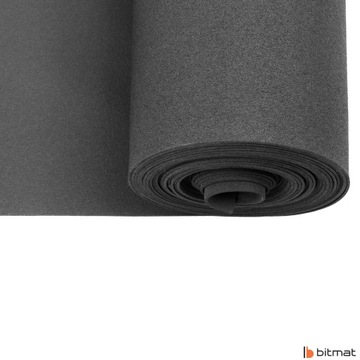 ЗВУКОИЗОЛЯЦИОННЫЙ КОВРИК НАПОЛЬНЫЙ РЕЗИНОВЫЙ 3 мм НАПОЛЬНЫЕ РОЛИКИ – Идеально подходит для квартир